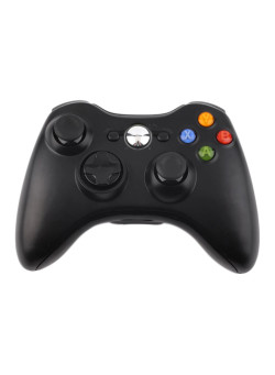 Геймпад беспроводной Controller Wireless Black (Черный) (Xbox 360)